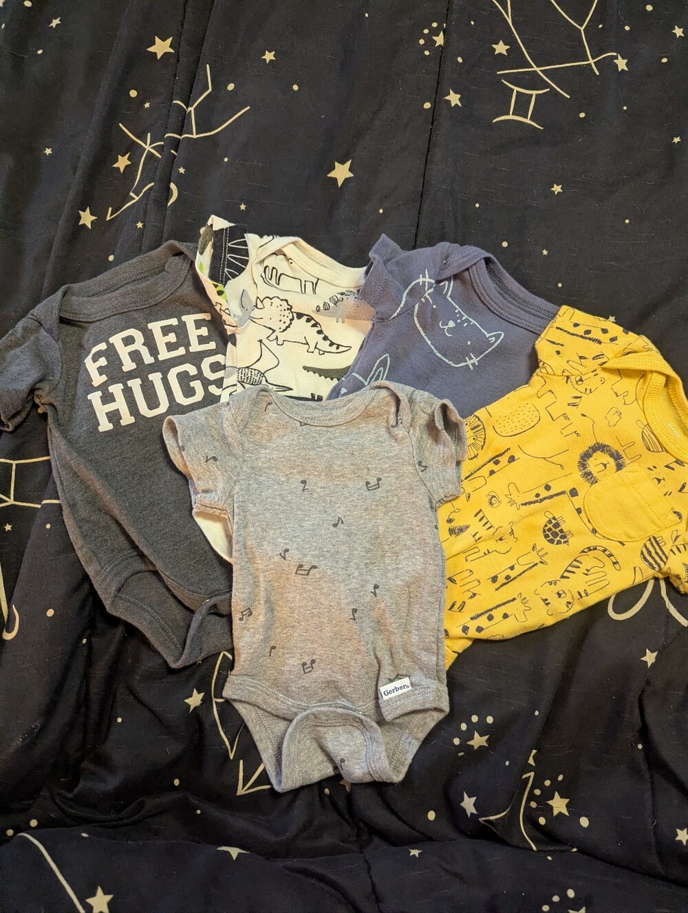 Baby Newborn Onesies Lot Never Worn Gerber More